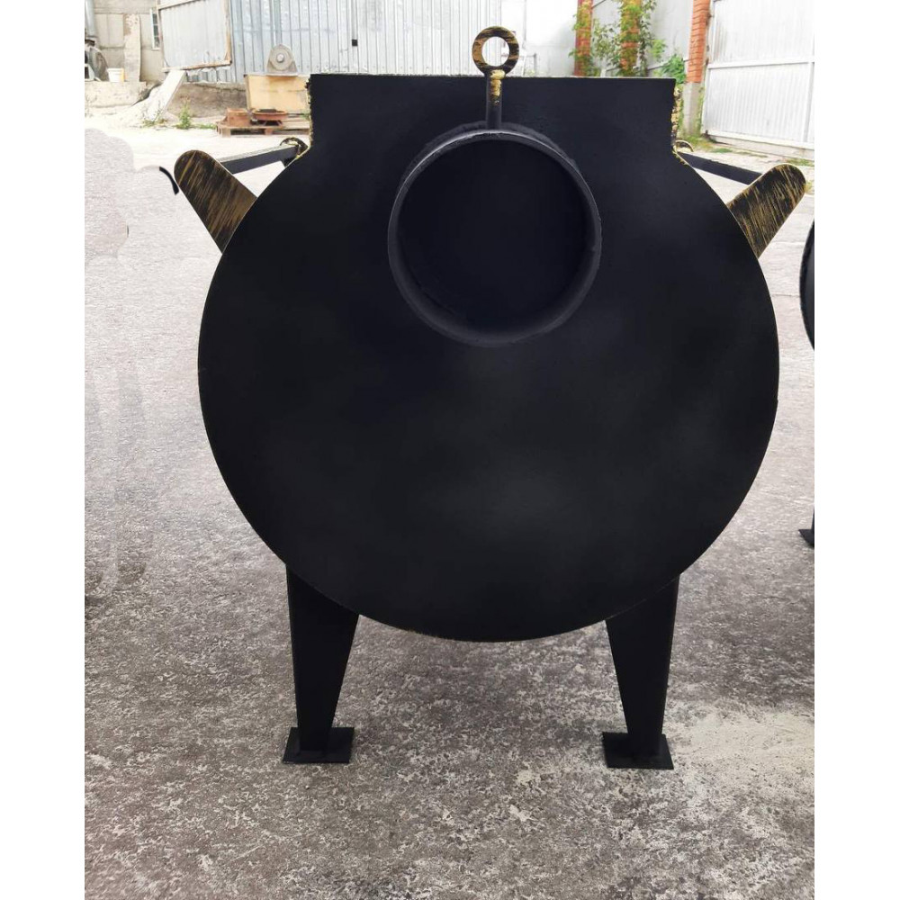 Піч буржуйка 5 мм опалювально-варильна до 70 кв м (15 кВт)