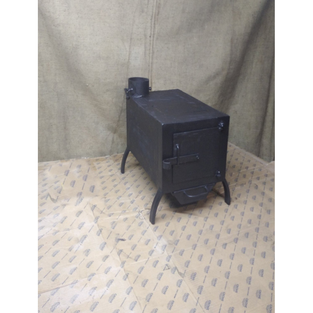 Піч буржуйка опалювальна з поверхнею для приготування Економка