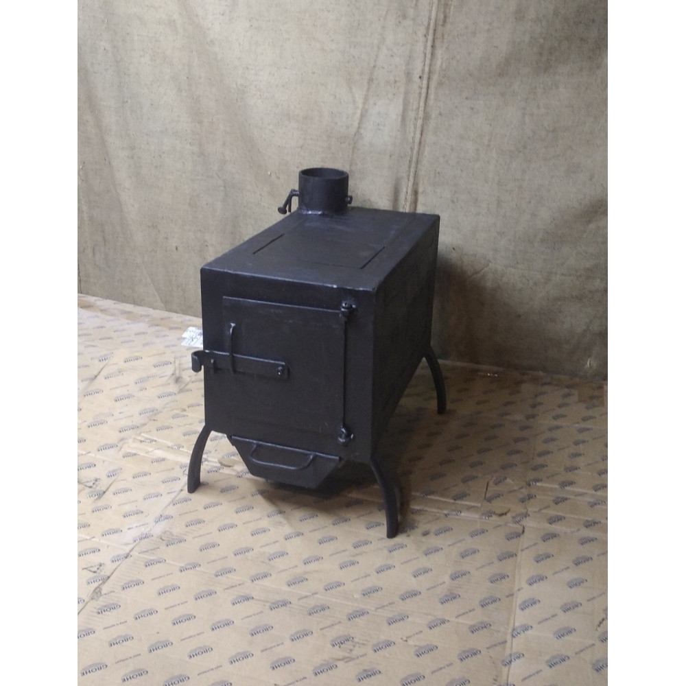 Піч буржуйка опалювальна з поверхнею для приготування Економка