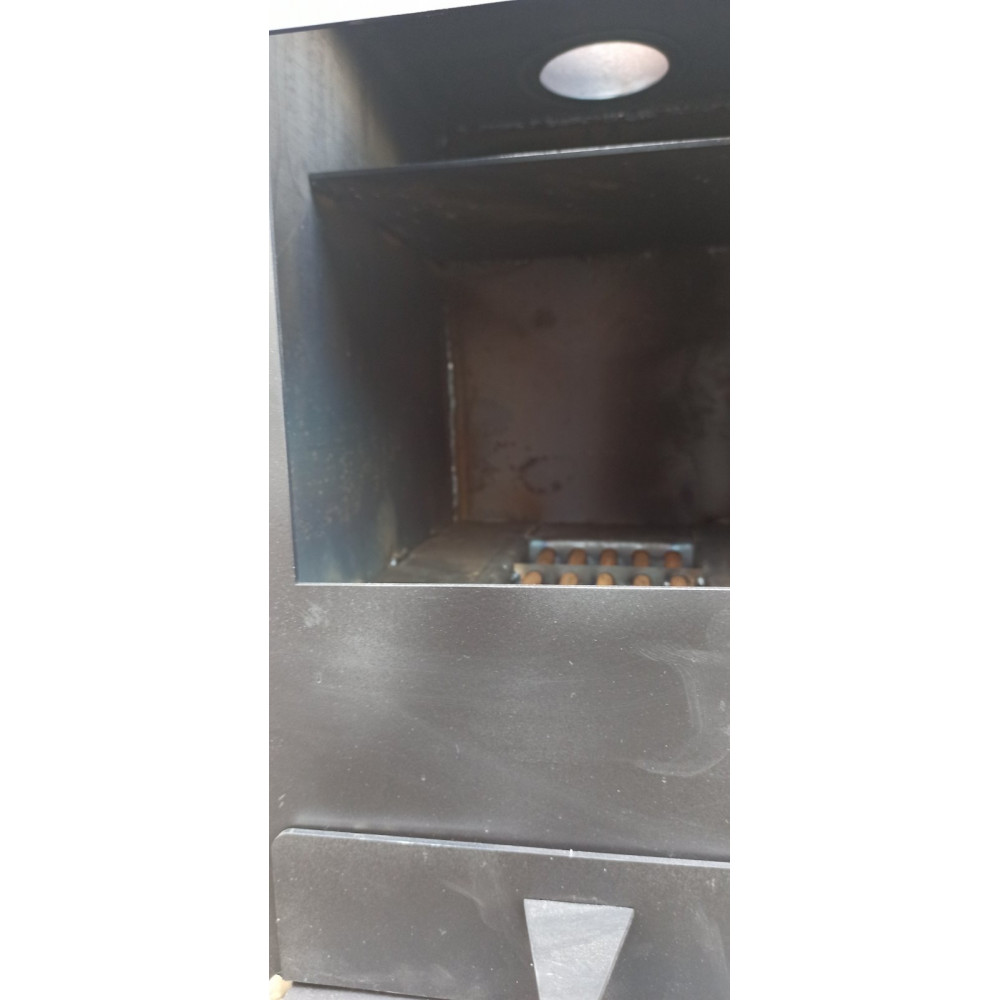 Піч буржуйка опалювально-варильна з камерою допалу газів