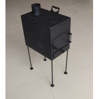 Печь буржуйка отопительно-варочная до 30 кв м