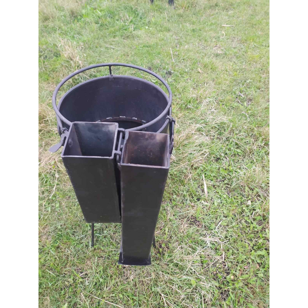 Піч для казана 10-16 літрів з трубою