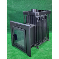 Піч для лазні кам'янка до 25 м3 зі склом