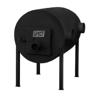 Печь отопительная Брест 500 (Булерьян Тип 03) с горизонтальными тепловыми выходами