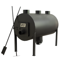Печь отопительная Брест 700 Плюс комплект с вентилятором