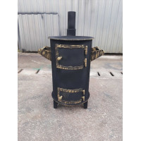 Піч опалювальна буржуйка 6 мм на 40 кв м