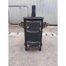 Піч опалювальна буржуйка 6 мм на 40 кв м