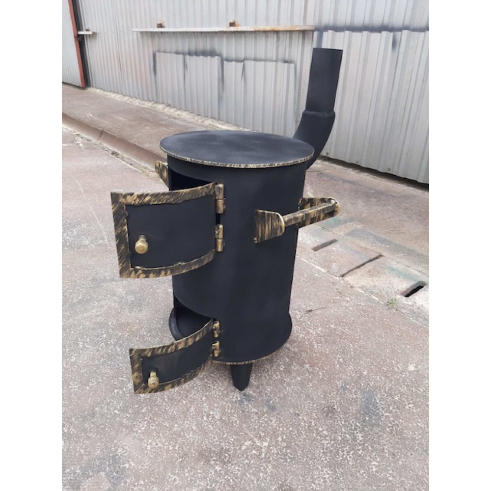 Печь отопительная буржуйка 6 мм на 40 кв м