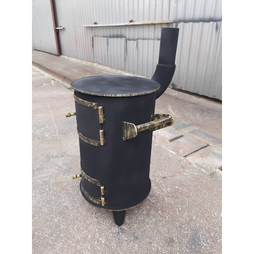 Печь отопительная буржуйка 6 мм на 40 кв м