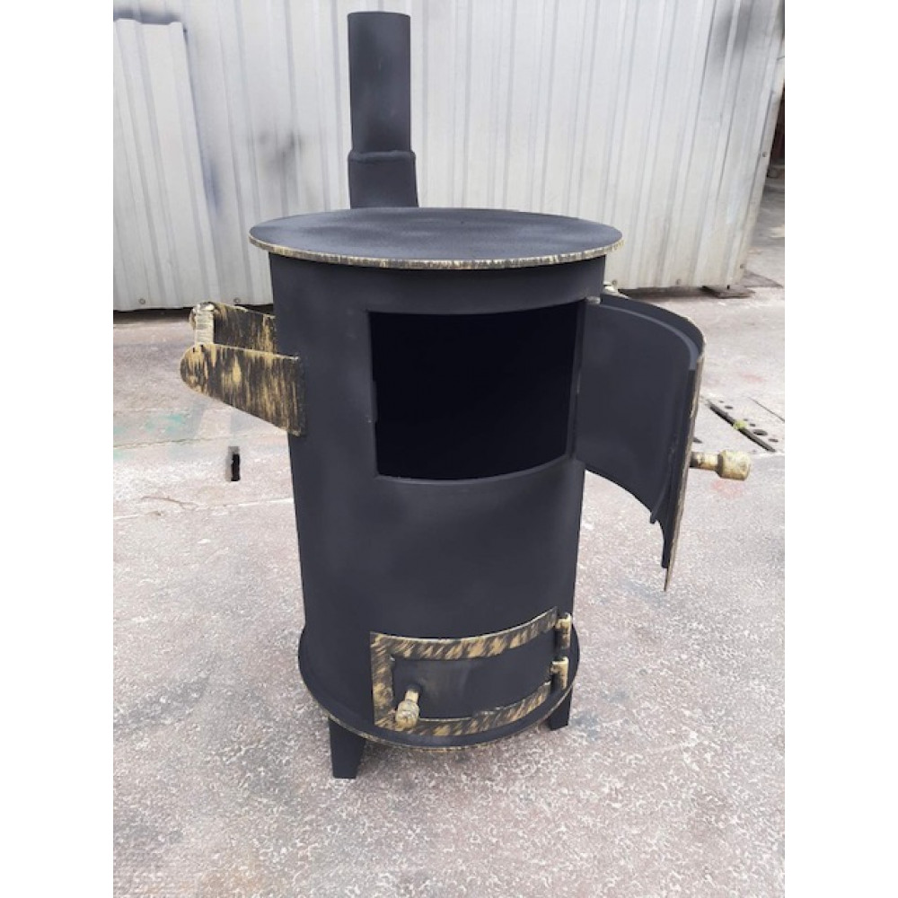 Печь отопительная буржуйка 6 мм на 40 кв м