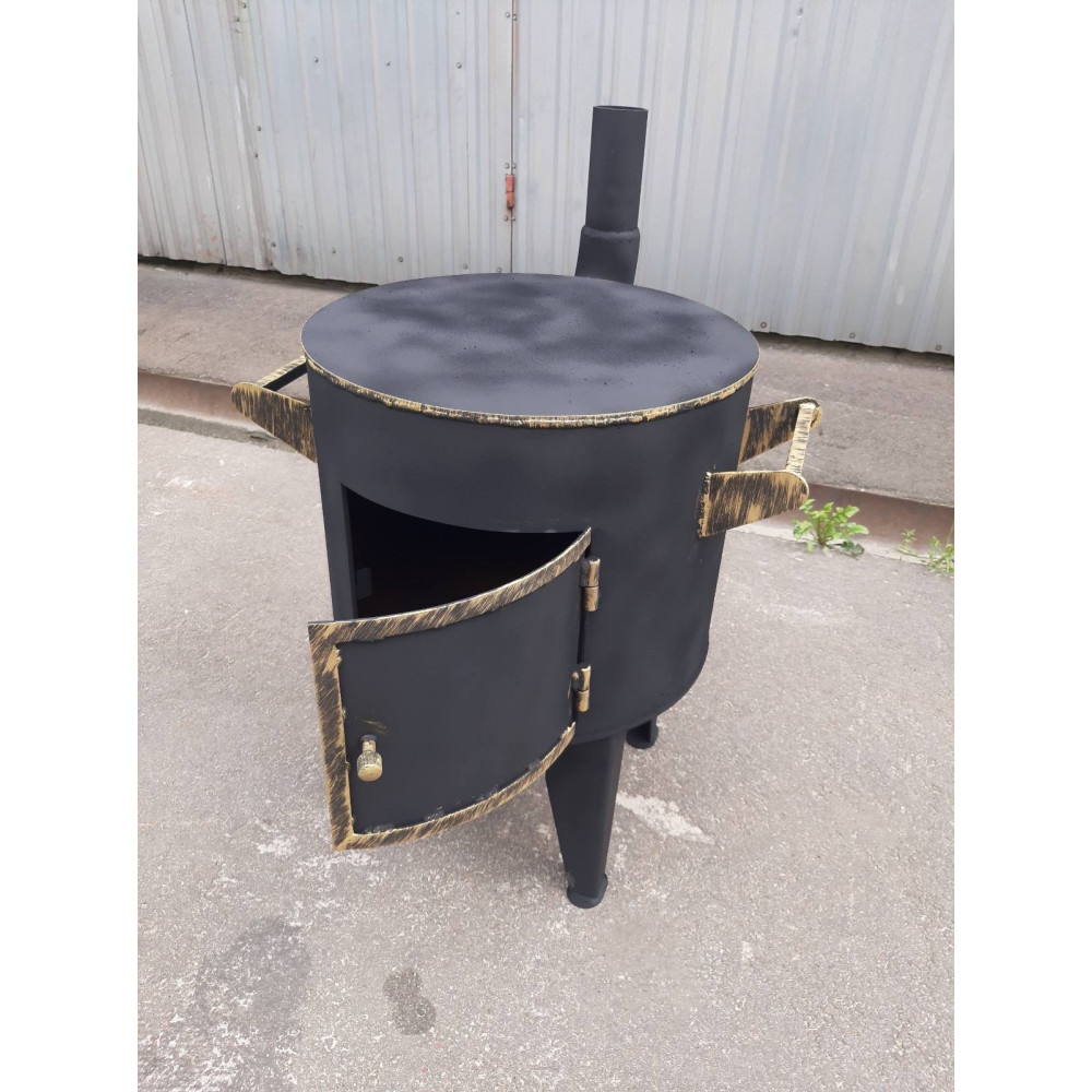 Піч опалювальна буржуйка 7 мм, 6 кВт