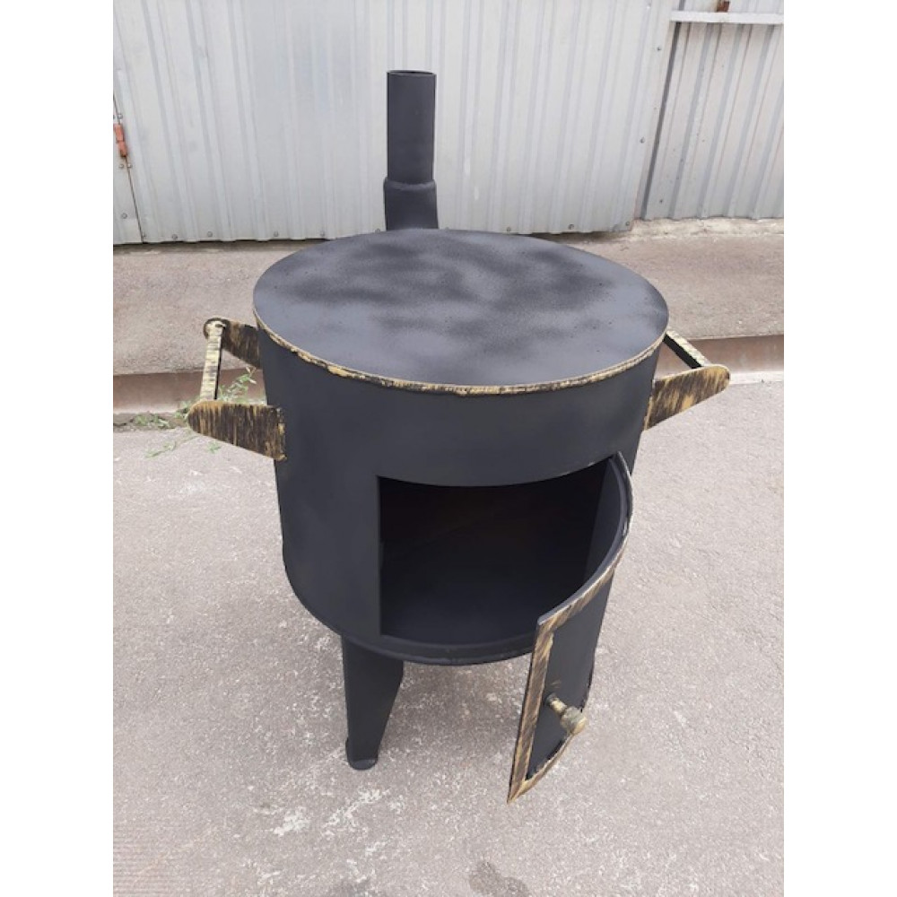 Піч опалювальна буржуйка 7 мм, 6 кВт