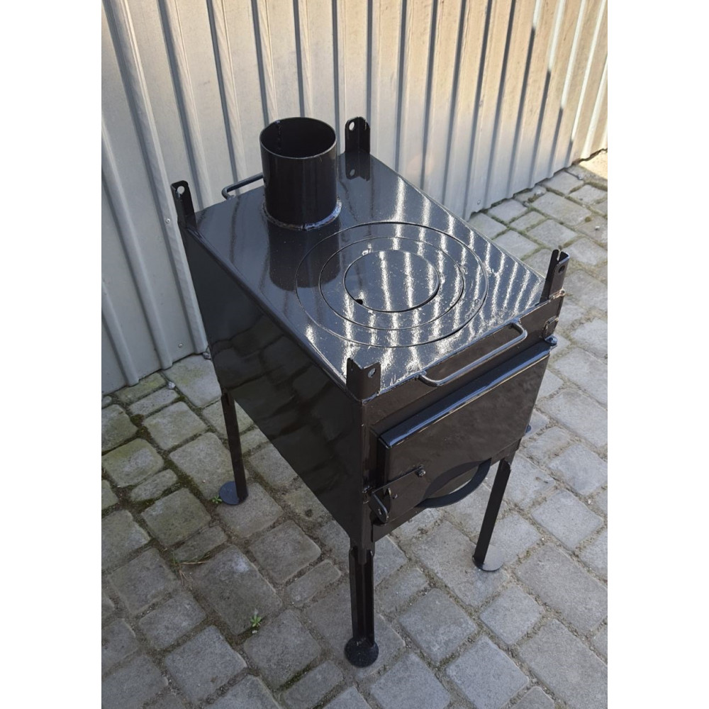 Піч опалювально-варильна буржуйка 3,5 мм