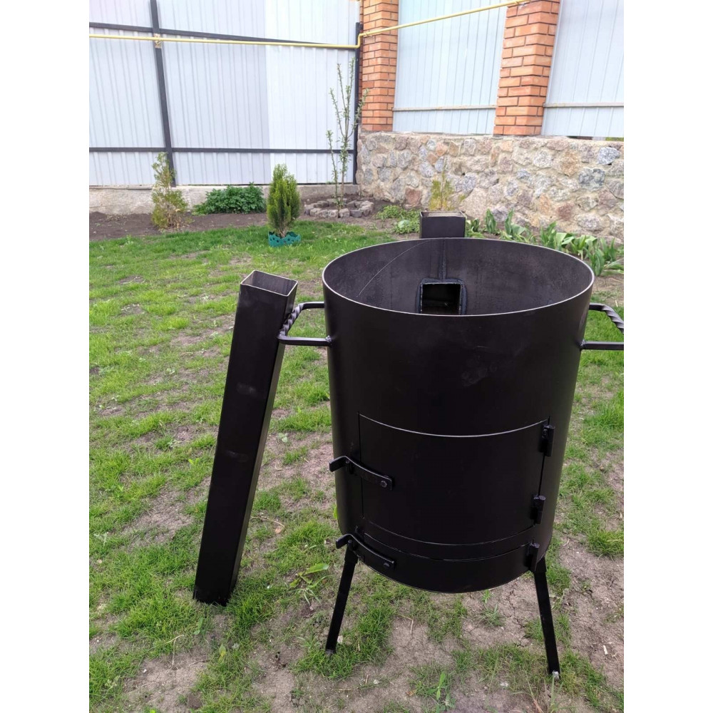 Піч під казан 12-17 л, діаметр 400 мм, знімна труба