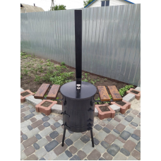 Піч під казан 12-20 літрів з решіткою-гриль