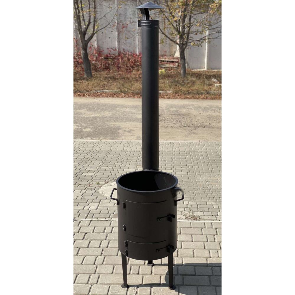 Піч під казан 16-20 літрів з трубою