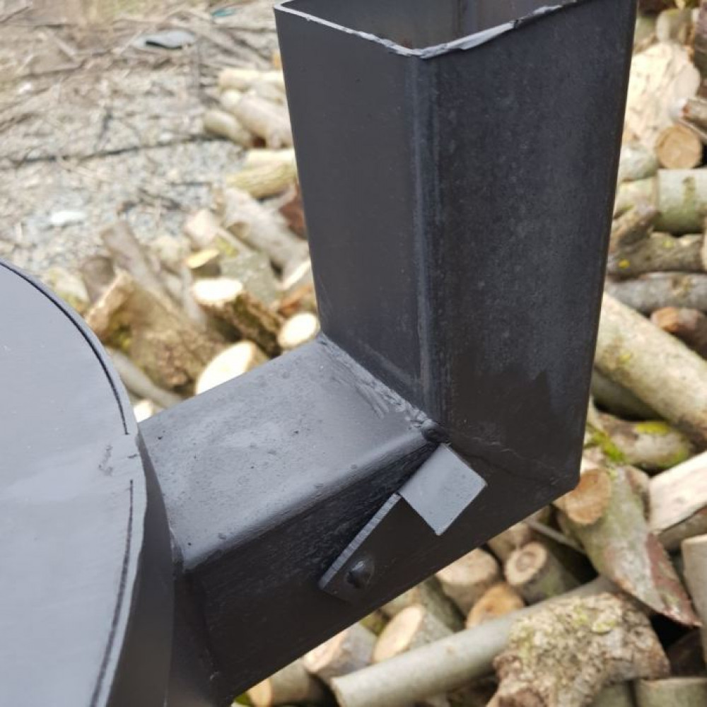 Піч під казан 3 мм 40 см з набірними кільцями та трубою