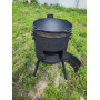 Піч під казан 3 мм на 12 - 16 літрів з виходом для труби
