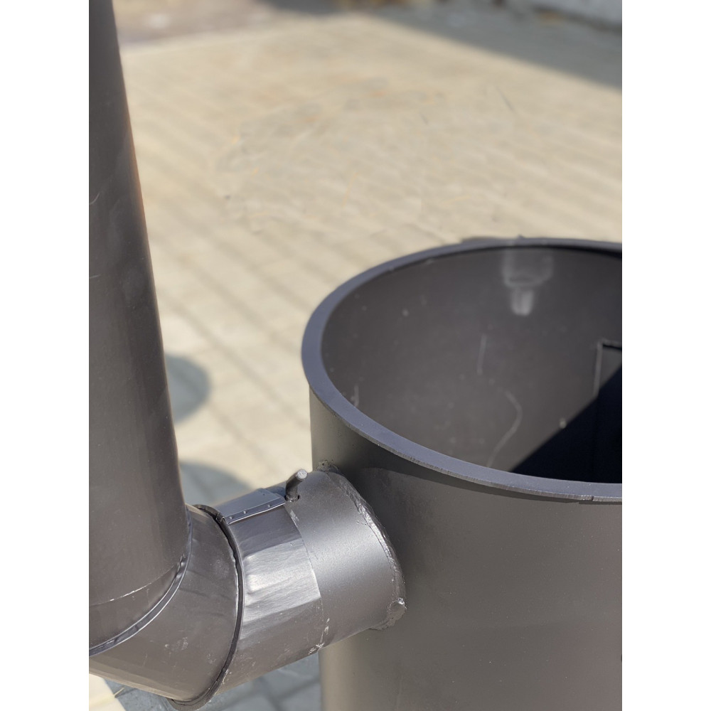 Піч під казан 32-40 літрів з трубою