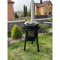 Піч під казан 4 мм Steelger BBQ-Premium на 6-17 л