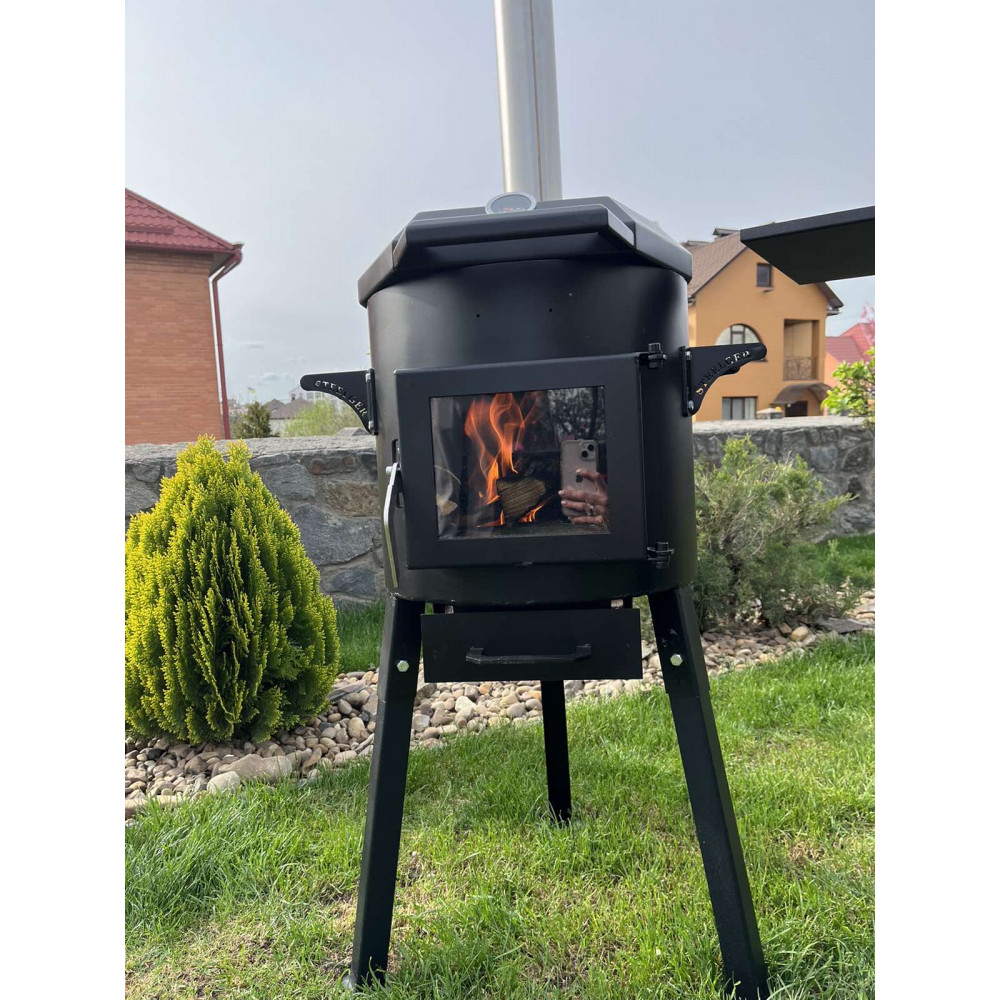 Піч під казан 4 мм Steelger BBQ-Premium на 6-17 л
