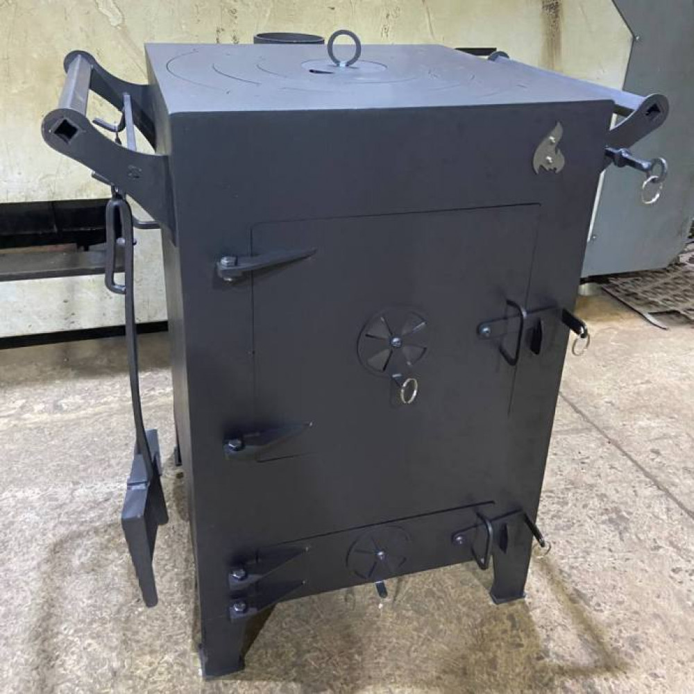 Піч під казан 4 мм, діаметр 40 см з набірними кільцями