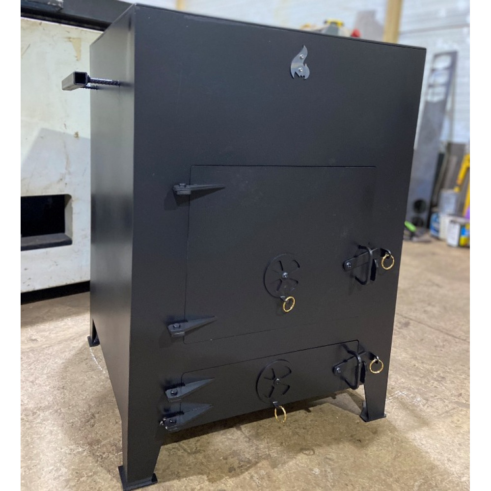 Піч під казан 5 мм, діаметр 46 см, з набірними кільцями + совок та кочерга у подарунок