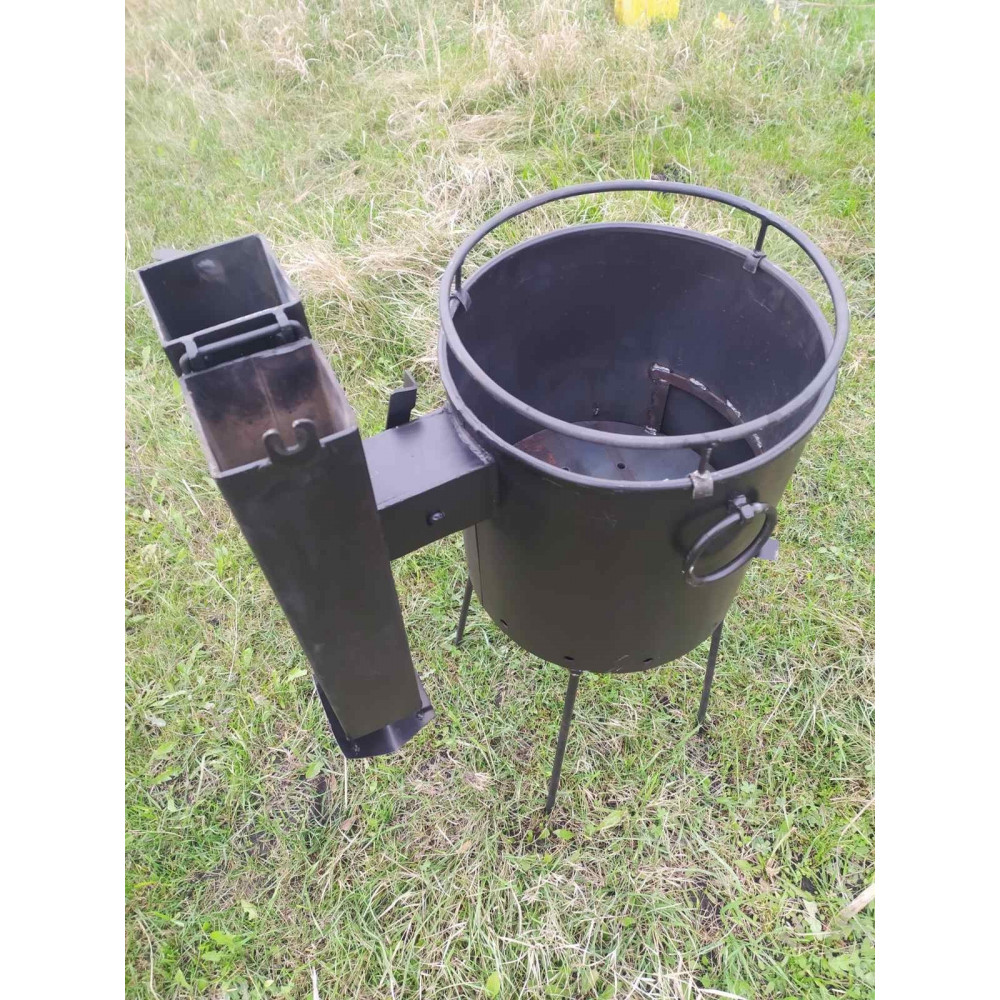 Піч під казан 6-10 л з трубою, 30 см