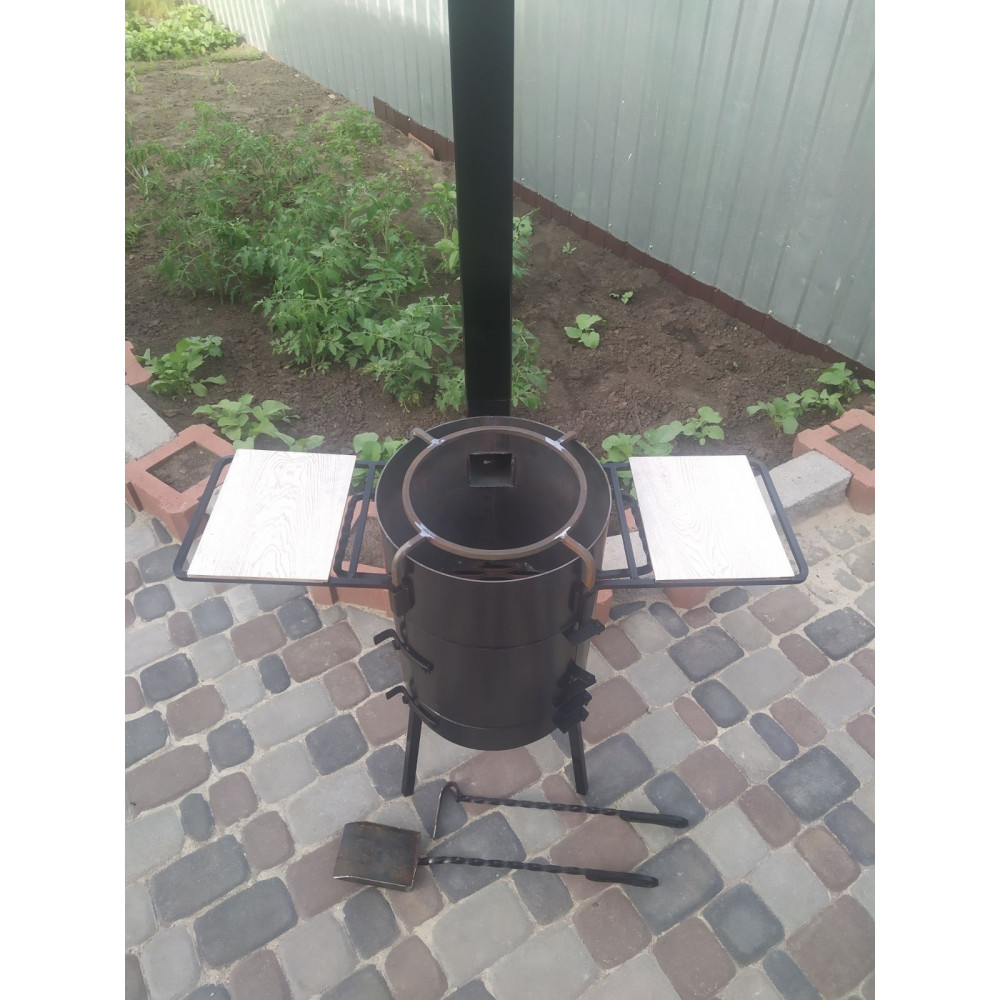 Піч під казан 6-18 л + подарунок кочерга та совок