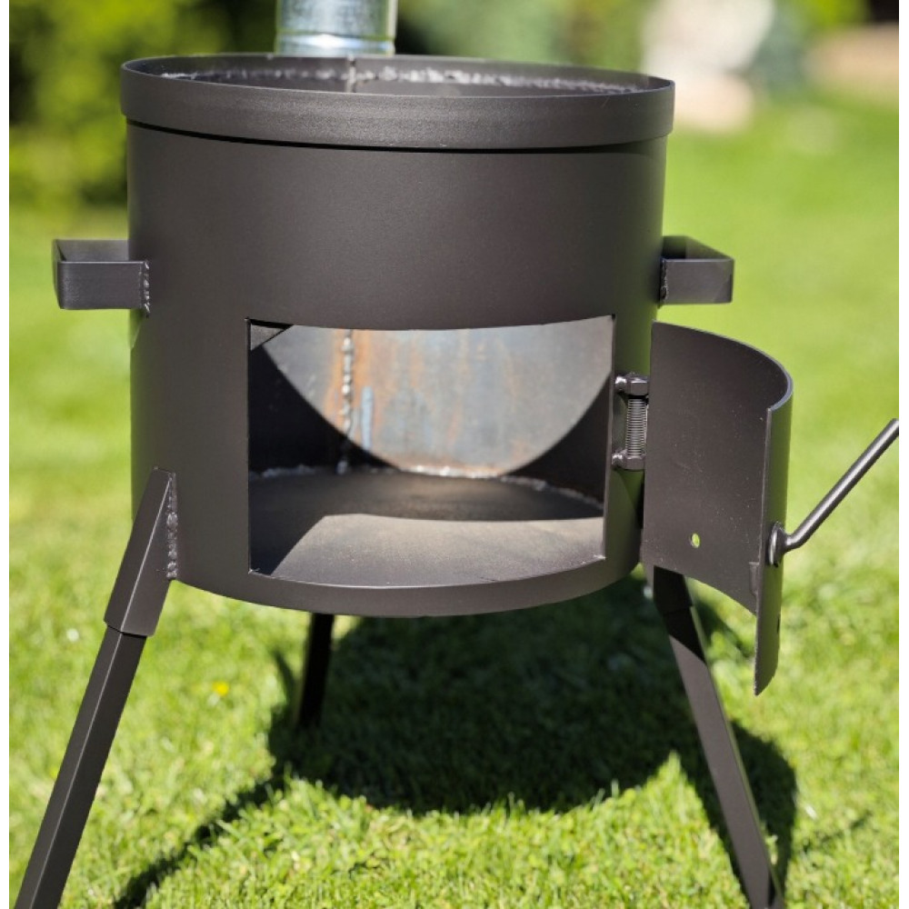 Піч під казан 8-12 л з трубою