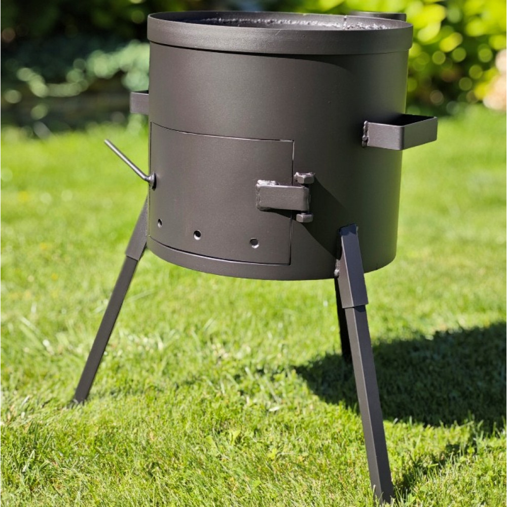 Піч під казан 8-12 л з трубою