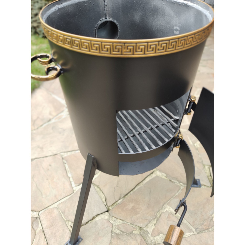 Піч під казан на 12-17 л з трубою