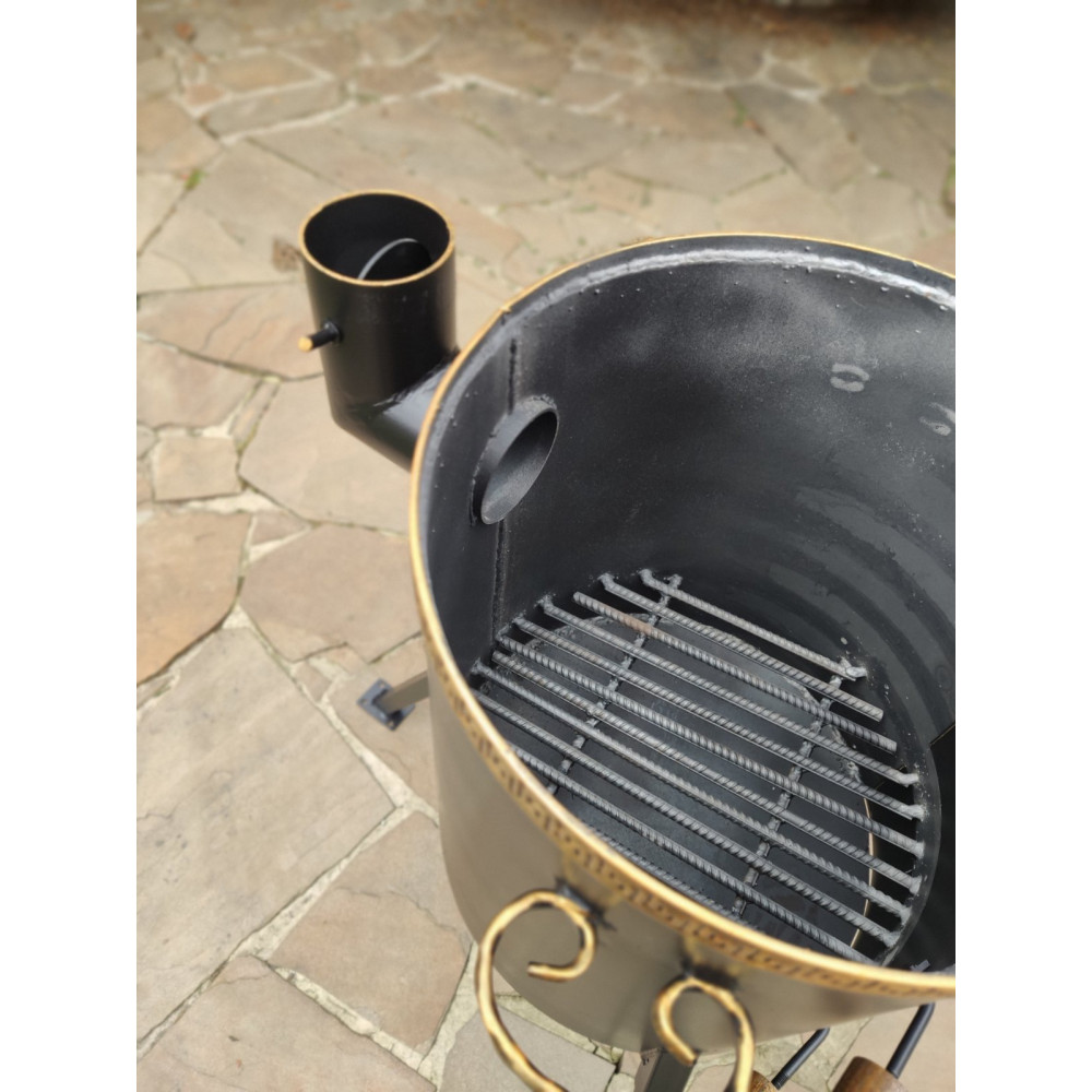 Піч під казан на 12-17 л з трубою