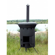 Печь под казан на 12-20 л со съемной трубой Печь под казан на 12-20 л со съемной трубой