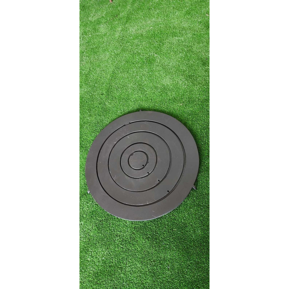 Піч під казан на 6-17 л з решіткою-гриль та зйомними кільцями