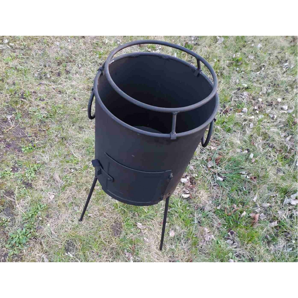 Піч під казан, діаметр 30 см, метал 3 мм