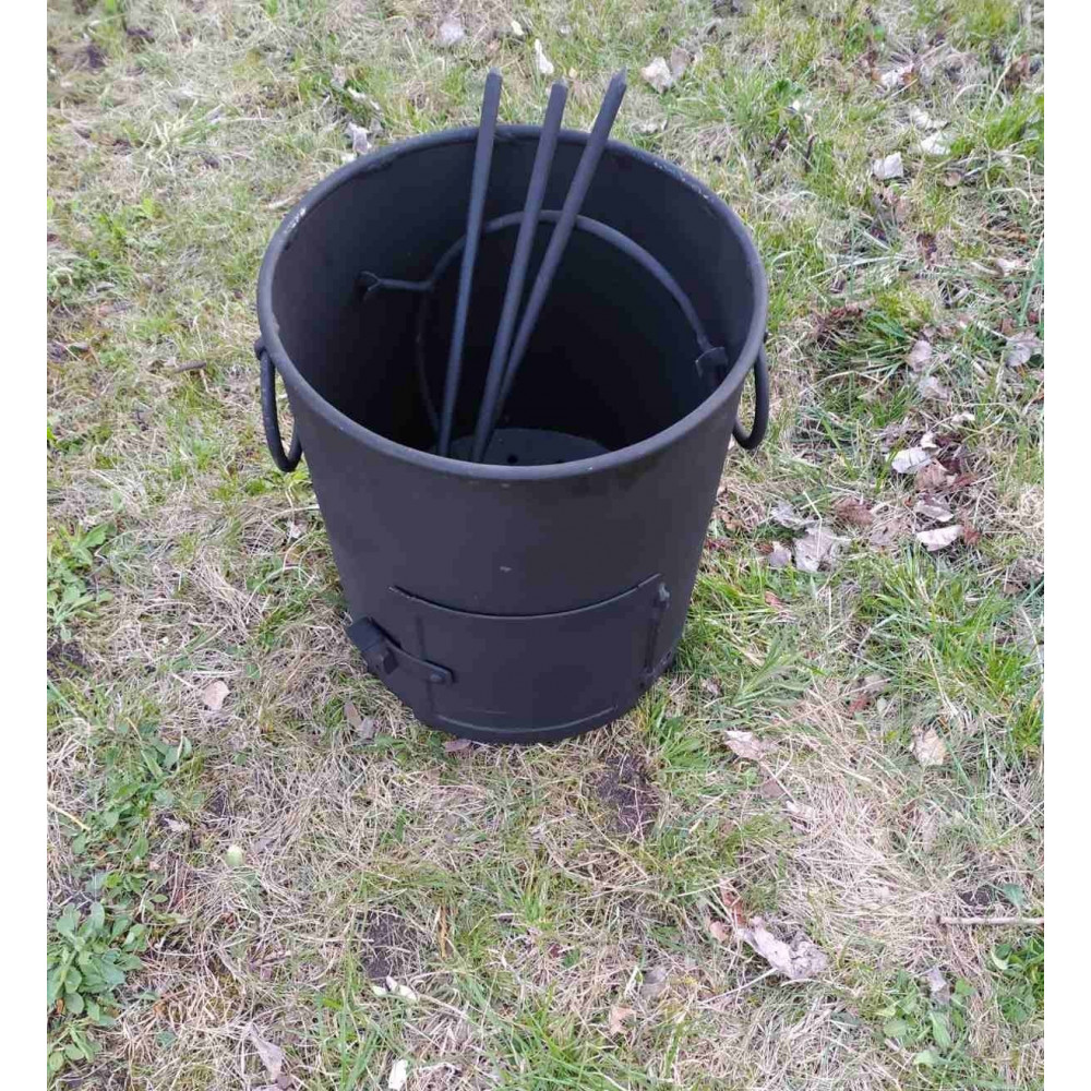 Піч під казан, діаметр 30 см, метал 3 мм