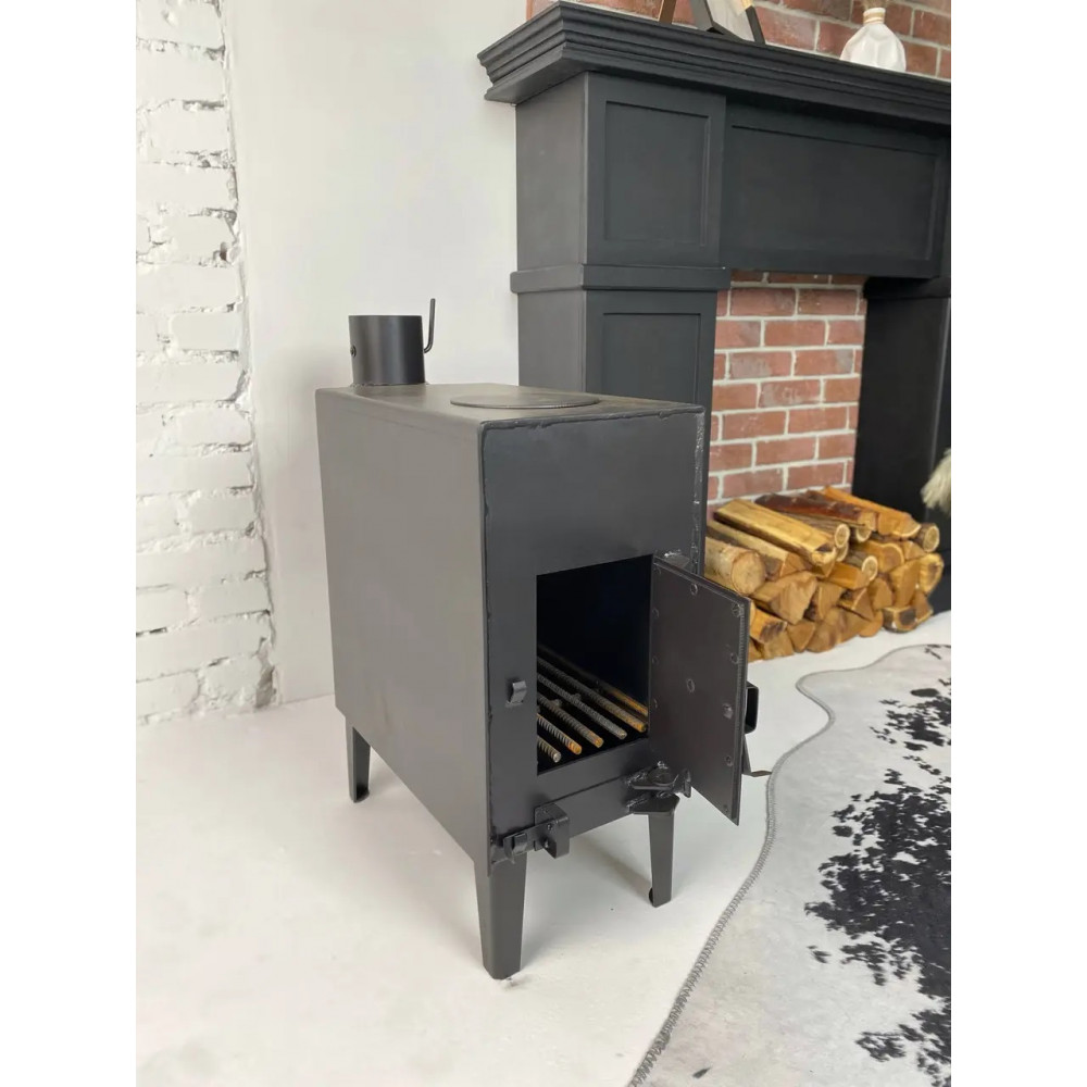 Піч-буржуйка опалювальна 4 мм.