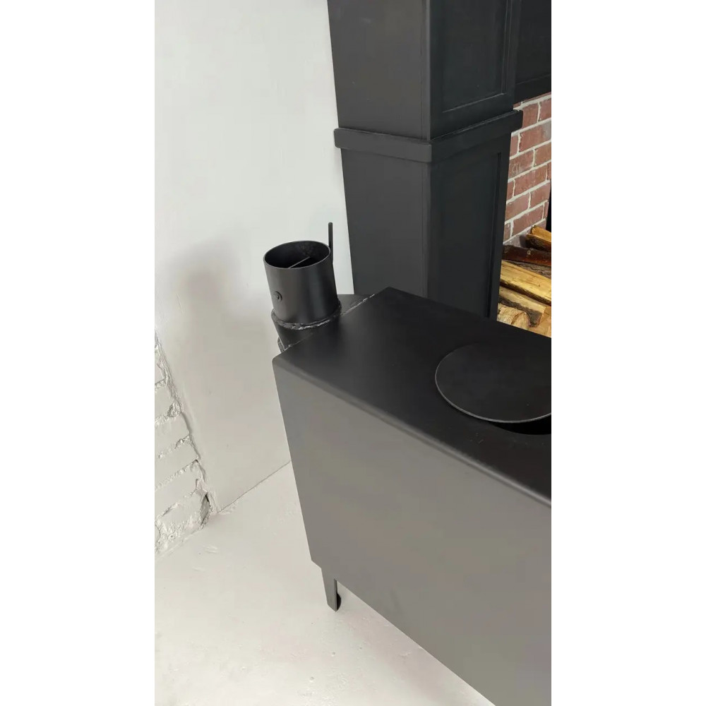 Піч-буржуйка опалювальна 4 мм.