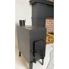 Піч-буржуйка опалювальна з варочною поверхнею 4 мм.