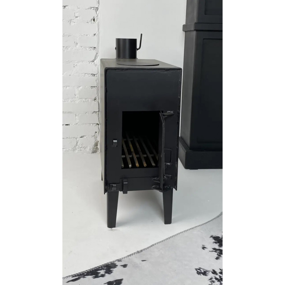 Піч-буржуйка опалювальна з варочною поверхнею 4 мм.