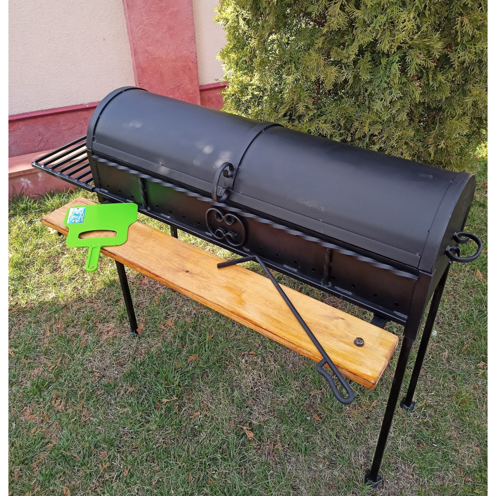 Стаціонарний мангал гриль 4 мм + ПОДАРУНОК