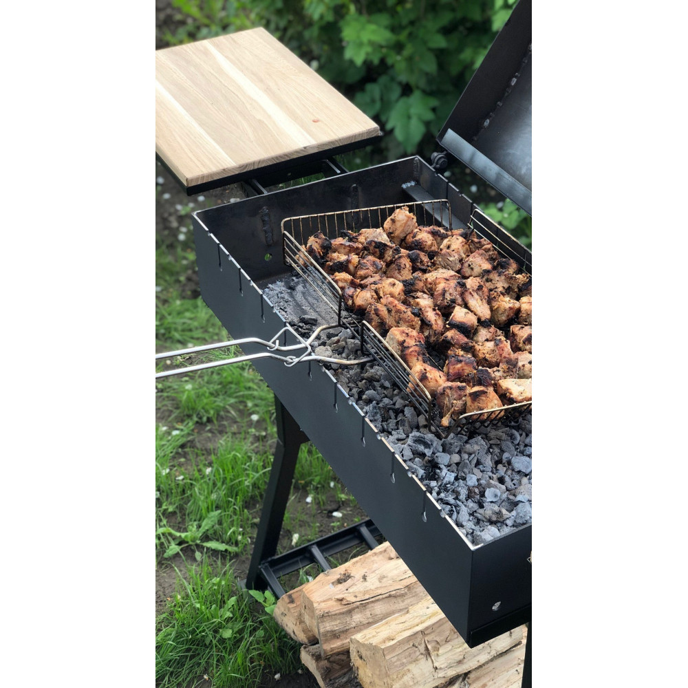 Стаціонарний мангал гриль Steelger Max+