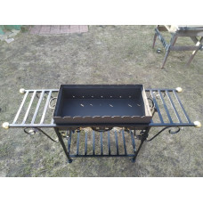Стационарный мангал на 9 шампуров
