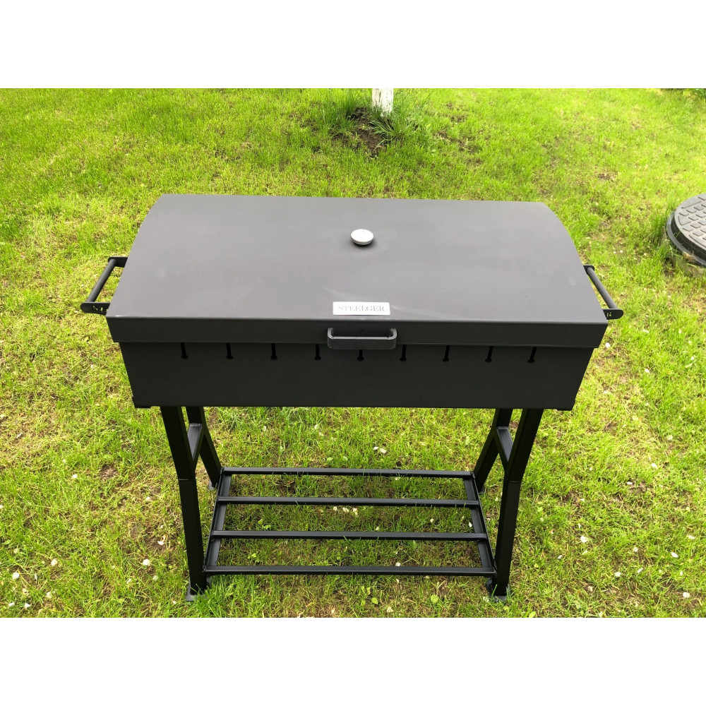 Стаціонарний мангал гриль Steelger Max+