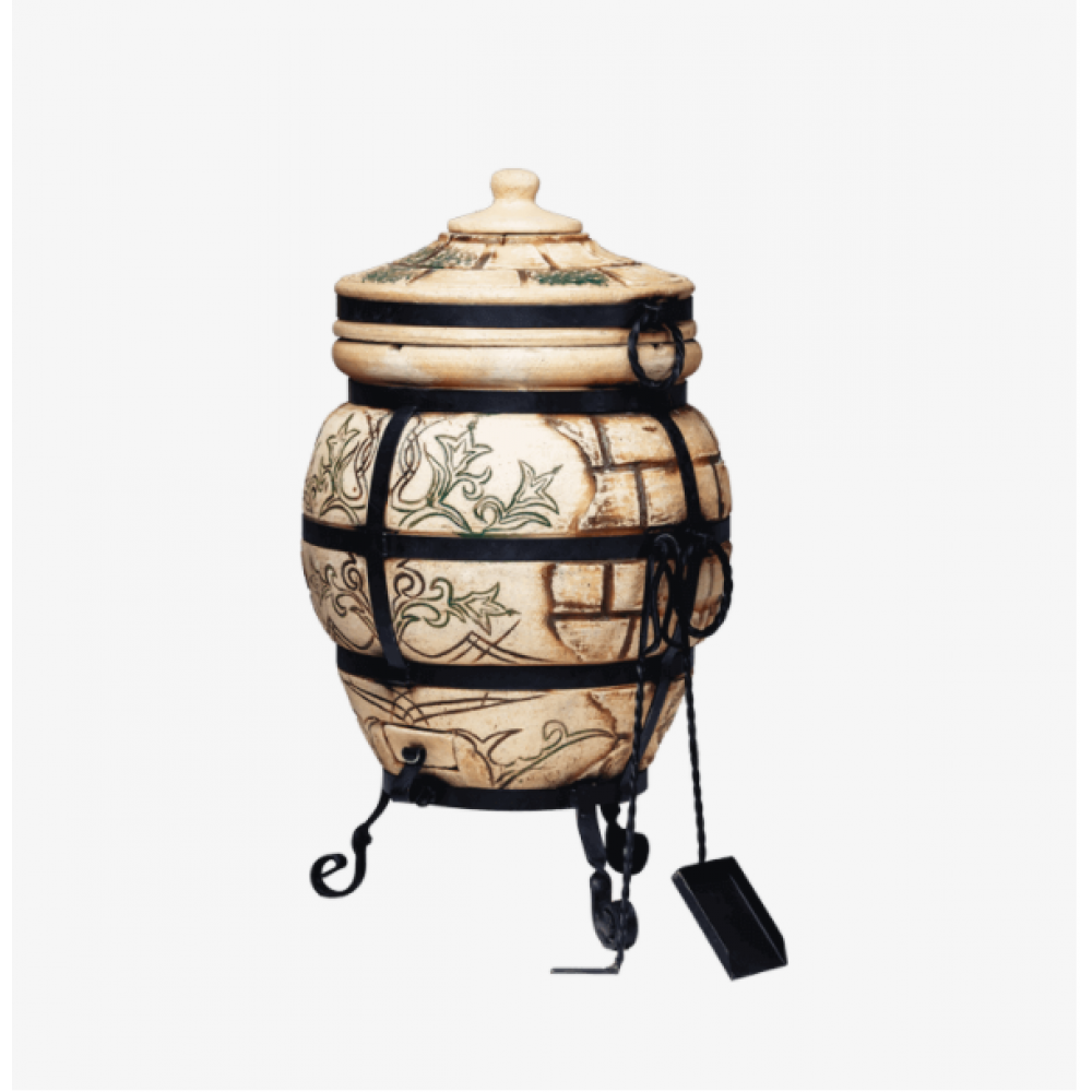 Тандир на 110 л + ПОДАРУНОК: кочерга, совок, хрестовина, гак для м'яса (Т6)