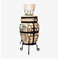 Тандыр на 60л + ПОДАРОК: кочерга, совок, направляющая, крюк для мяса (Т2)