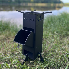 Турбо-піч під казан/сковорідку Steelger, сталь 3 мм