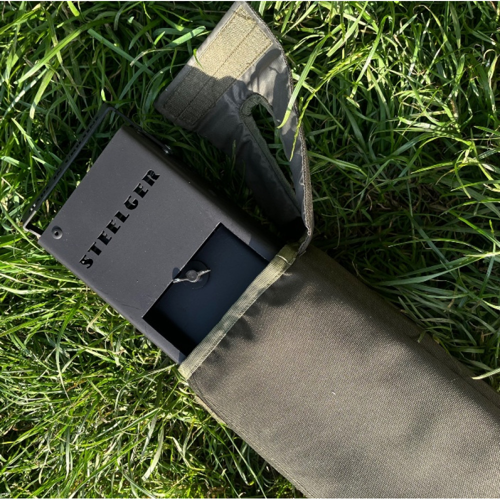 Турбо-піч під казан/сковорідку Steelger, сталь 3 мм