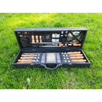 Шампура BLACK BOX в деревянном кейсе (M-016)